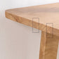 Moderner Bistro-Bartisch, rechteckiger Massivholz-Bartisch für Zuhause