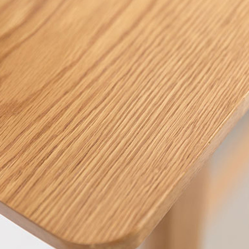 Moderner Bistro-Bartisch, rechteckiger Massivholz-Bartisch für Zuhause