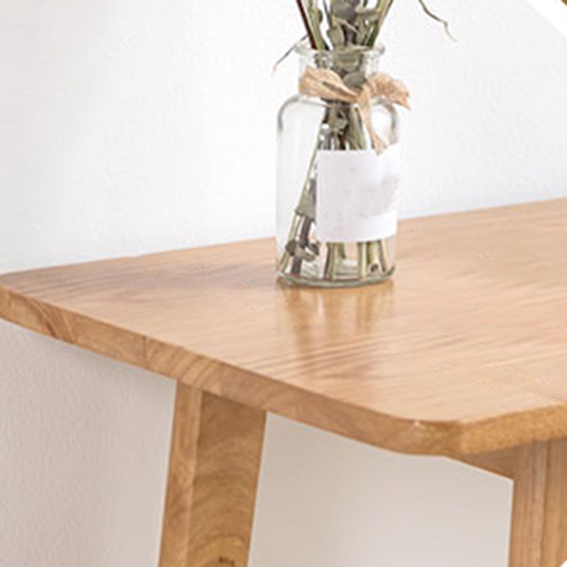 Moderner Bistro-Bartisch, rechteckiger Massivholz-Bartisch für Zuhause