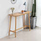 Moderner Bistro-Bartisch, rechteckiger Massivholz-Bartisch für Zuhause