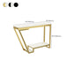 Glam Bistro Bar Table Rectangle Sintered Stone Bar Table for Living Room Clearhalo 'Bar Furniture' 'Bar Tables' 'bar_tables' 'furn' 'furn_bar_tables' 'Furniture' 'Kitchen & Dining Furniture' 6748792