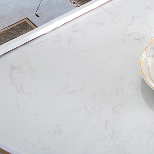 ホーム用のフェイクマーブルビストロバーテーブルモダンゴールドベースバーテーブル