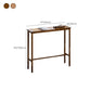 Solid Wood Bar Table Brown Trestle Base Dining Table for Kitchen Living Room Clearhalo 'Bar Furniture' 'Bar Tables' 'bar_tables' 'furn' 'furn_bar_tables' 'Furniture' 'Kitchen & Dining Furniture' 6748979