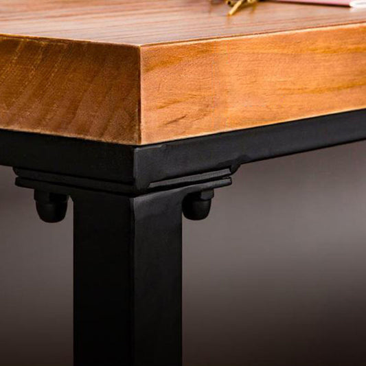 キッチンのための工業用木製バーテーブル架台ベースダイニングテーブル