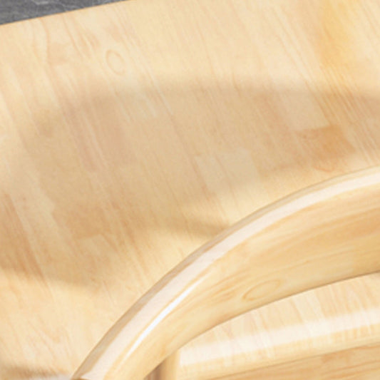 Holz Moderner Stuhl Open Rücken armloser Stuhl für den Heimgebrauch