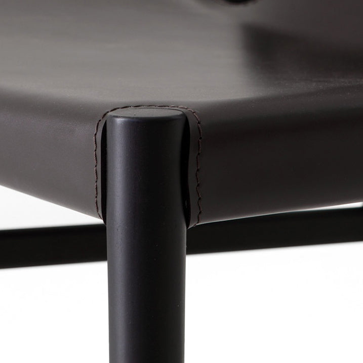 Silla lateral contemporánea de madera sólida sólida para el comedor para interiores