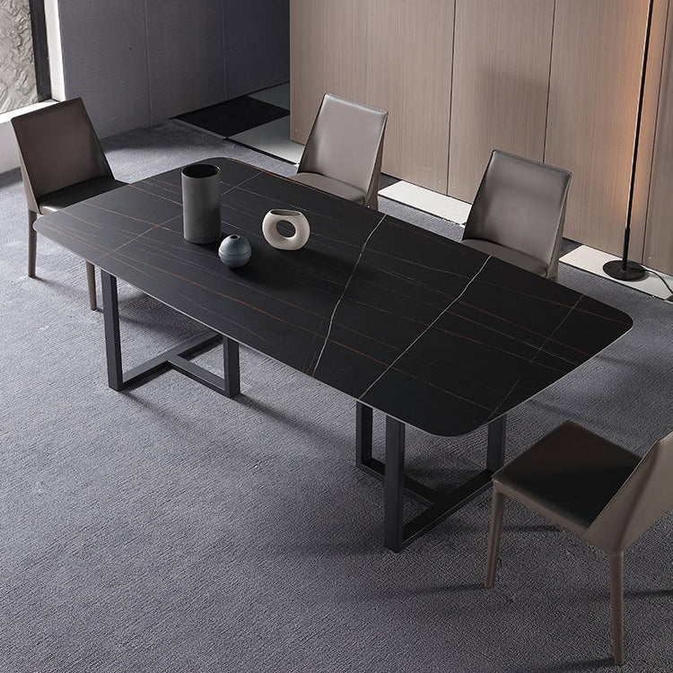 屋内のコンテンポラリーチェアフェイクレザーソリッドダイニングルームチェア