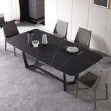 屋内のコンテンポラリーチェアフェイクレザーソリッドダイニングルームチェア