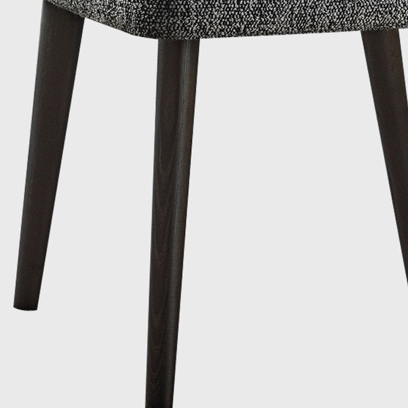 Silla de brazo contemporánea de cuero sintética silla de comedor sólido para el comedor para interiores