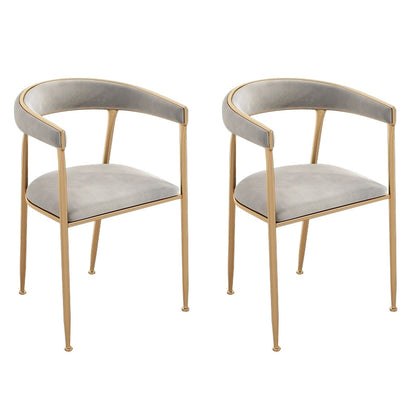 Upholstered Dining Arm Chair Cane Back Dining Chairs for Home Use