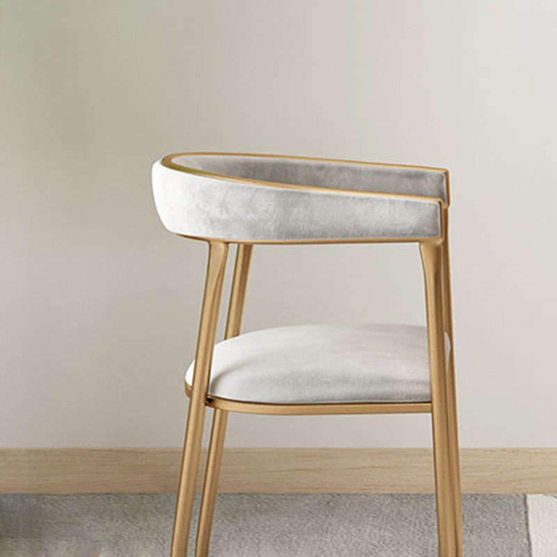 Upholstered Dining Arm Chair Cane Back Dining Chairs for Home Use