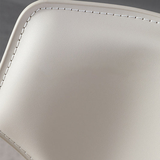 Zeitgenössischer Seitenstuhl fester Rücken -Kunstleder -Esszimmerstuhl für Innenräume