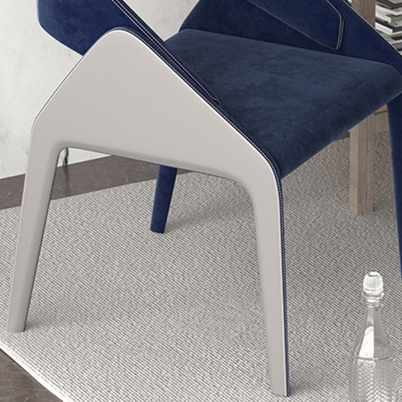 Modern Style Arm Chair Metal Open Back Dining Room Chair for Kitchen Clearhalo 'Dining Chairs' 'Dining Tables & Seating' 'dining_chair' 'furn' 'furn_dining_chair' 'Furniture' 'Kitchen & Dining Furniture' 6750047