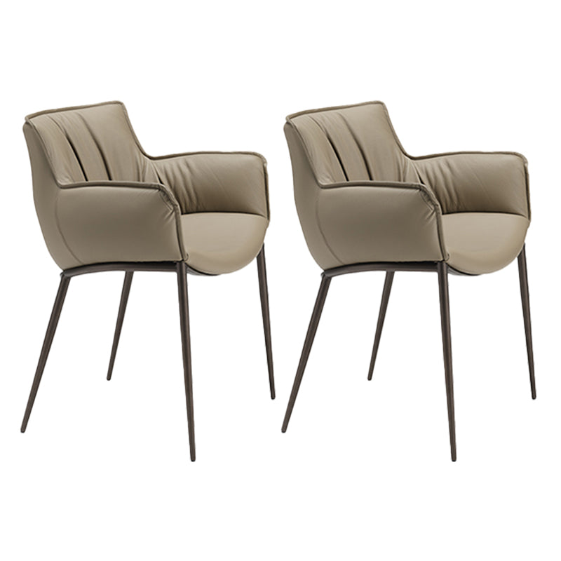 Sedia a braccio industriale in metallo sedia sala da pranzo solido sterzo per cucina