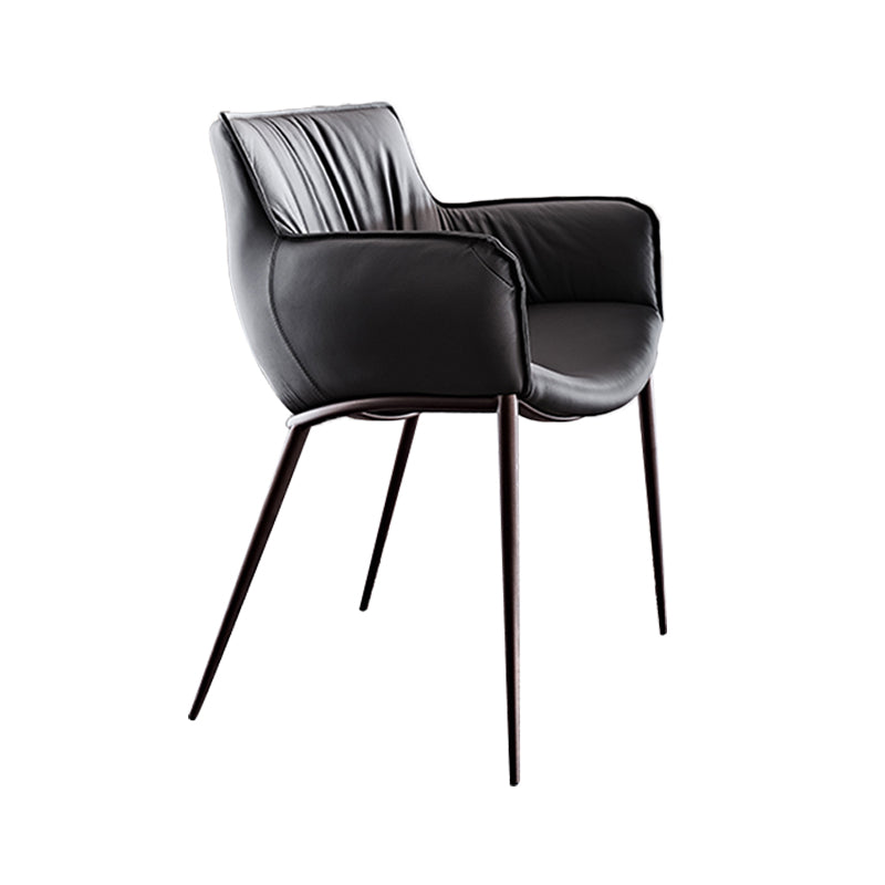 Sedia a braccio industriale in metallo sedia sala da pranzo solido sterzo per cucina