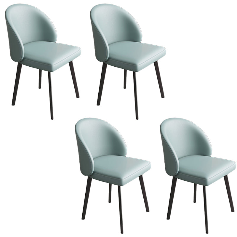 Seitstuhl für industriellen Stil solide Rückenmetall Esszimmerstuhl für Küche