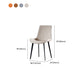 Industrial Style Side Chair Metal Solid Back Dining Room Chair for Kitchen Clearhalo 'Dining Chairs' 'Dining Tables & Seating' 'dining_chair' 'furn' 'furn_dining_chair' 'Furniture' 'Kitchen & Dining Furniture' 6750151