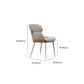 Modern Style Side Chair Metal Solid Back Dining Room Chair for Kitchen Clearhalo 'Dining Chairs' 'Dining Tables & Seating' 'dining_chair' 'furn' 'furn_dining_chair' 'Furniture' 'Kitchen & Dining Furniture' 6750182