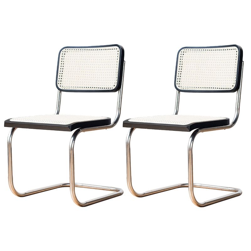 Moderne stijl stoel metalen open rug eetkamerstoel voor keuken