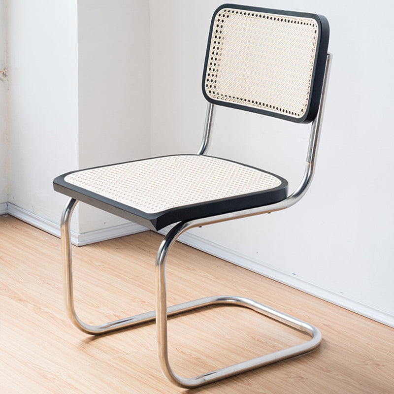Moderne stijl stoel metalen open rug eetkamerstoel voor keuken