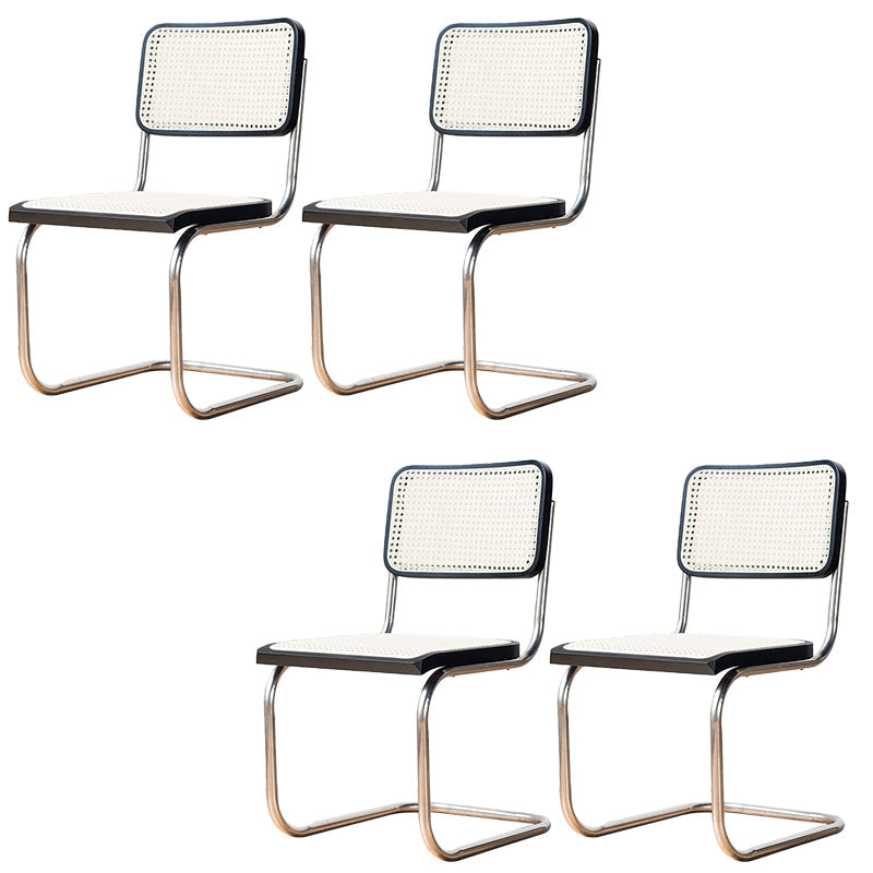 Moderne stijl stoel metalen open rug eetkamerstoel voor keuken