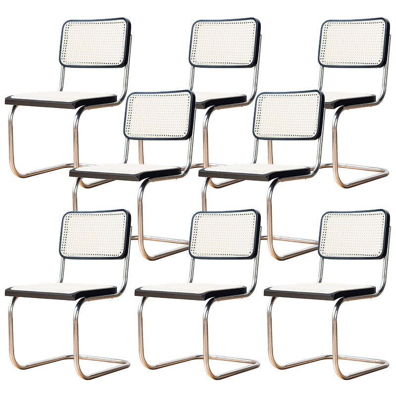 モダンなスタイルの椅子メタルオープンバックダイニングルームキッチンの椅子