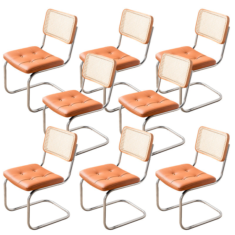 モダンなスタイルの椅子メタルオープンバックダイニングルームキッチンの椅子