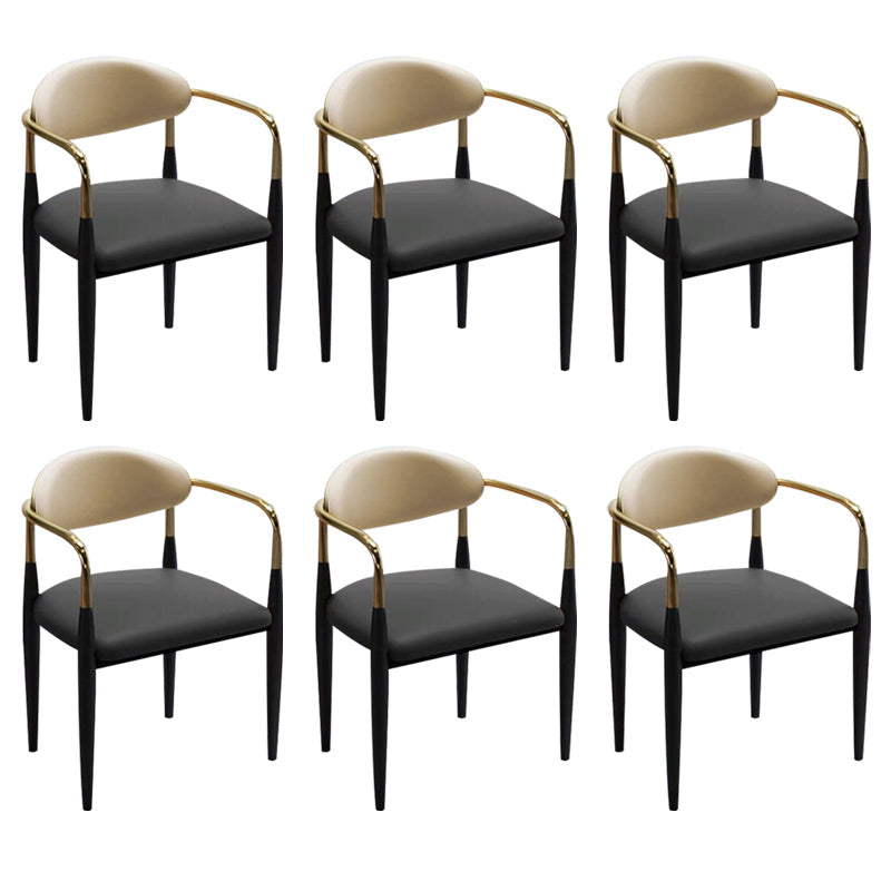 Set di set da pranzo a glam in pelle finta 20,9 ".