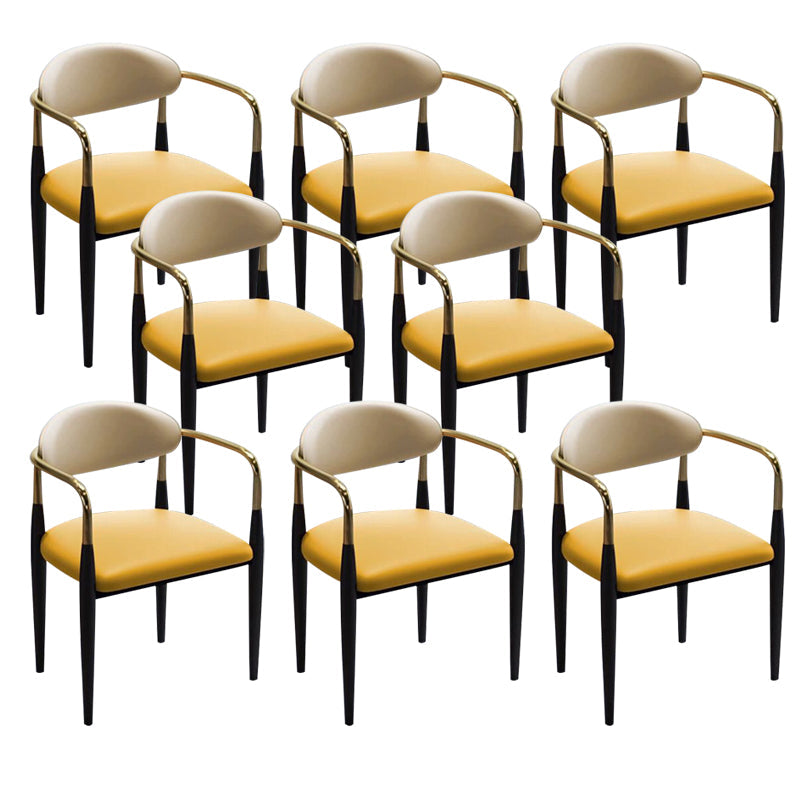 Set di set da pranzo a glam in pelle finta 20,9 ".