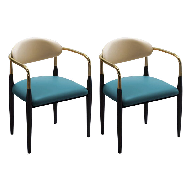 Set di set da pranzo a glam in pelle finta 20,9 ".