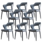 Metal Modern Style Side Chair Open Back Dining Side Chair Set
