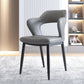 Metal Modern Style Side Chair Open Back Dining Side Chair Set