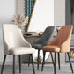 Faux Leather Modern Dining Chairs Parsons Arm Chair for Dining Room Clearhalo 'Dining Chairs' 'Dining Tables & Seating' 'dining_chair' 'furn' 'furn_dining_chair' 'Furniture' 'Kitchen & Dining Furniture' 6750750