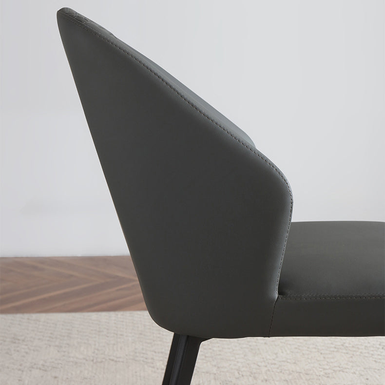 Cocina moderna silla parsons parsons sillas de comedor sin brazo en piernas negras