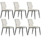 Industrial Wingback Dining Side Chair Dining Room Indoor Armless Chair