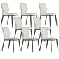 Industrial Wingback Dining Side Chair Dining Room Indoor Armless Chair