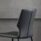 Industrial Wingback Dining Side Chair Dining Room Indoor Armless Chair