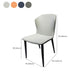 Faux Leather Dining Chair Industrial Style Wingback Side Chair