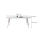 Medieval Rectangle Dining Table Sintered Stone Table with Plastic Legs Clearhalo 'Dining Tables & Seating' 'Dining Tables' 'dining_table' 'furn' 'furn_dining_table' 'Furniture' 'Kitchen & Dining Furniture' 6751669