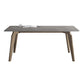 Industrial Style Rectangle Dining Table Sintered Stone Table with Wood Legs Clearhalo 'Dining Tables & Seating' 'Dining Tables' 'dining_table' 'furn' 'furn_dining_table' 'Furniture' 'Kitchen & Dining Furniture' 6751695