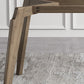 Industrial Style Rectangle Dining Table Sintered Stone Table with Wood Legs Clearhalo 'Dining Tables & Seating' 'Dining Tables' 'dining_table' 'furn' 'furn_dining_table' 'Furniture' 'Kitchen & Dining Furniture' 6751698