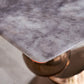Glam Style Rectangle Dining Table Sintered Stone Table with Metal Leg for Home Clearhalo 'Dining Tables & Seating' 'Dining Tables' 'dining_table' 'furn' 'furn_dining_table' 'Furniture' 'Kitchen & Dining Furniture' 6751711