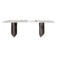 Industrial Style Rectangle Dining Table Sintered Stone Table with Metal Legs for Home White Without Chairs Clearhalo 'Dining Tables & Seating' 'Dining Tables' 'dining_table' 'furn' 'furn_dining_table' 'Furniture' 'Kitchen & Dining Furniture' 6751761
