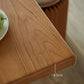 Modern Style Rectangle Dining Table Wood Table with Plastic Legs for Home Clearhalo 'Dining Tables & Seating' 'Dining Tables' 'dining_table' 'furn' 'furn_dining_table' 'Furniture' 'Kitchen & Dining Furniture' 6751787