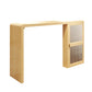 Ensemble de table de bar Glam 1/2 pièces, table de comptoir rectangulaire en bois avec tabourets