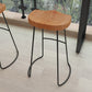 Modern Wooden 1/2/4 Pieces Bar Table Set Rectangle Bar Table with Metal Legs Clearhalo 'Bar Furniture' 'furn' 'furn_home_bar_bar_sets' 'Furniture' 'Home Bars & Bar Sets' 'home_bar_bar_sets' 'Kitchen & Dining Furniture' 6751975
