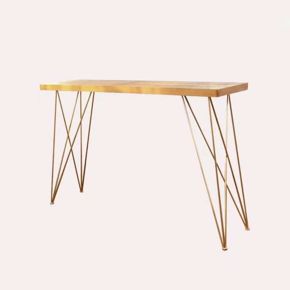Moderne pubtafelset 1/2/3/5-delige houten bartafel met metalen krukken