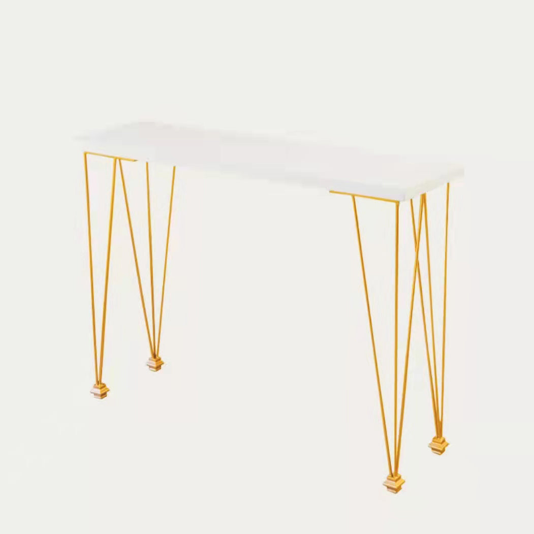 Moderne pubtafelset 1/2/3/5-delige houten bartafel met metalen krukken