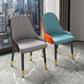 Faux Leather Dining Chair Parsons Home Dining Arm Side Chair Clearhalo 'Dining Chairs' 'Dining Tables & Seating' 'dining_chair' 'furn' 'furn_dining_chair' 'Furniture' 'Kitchen & Dining Furniture' 6752029