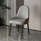 Faux Leather Dining Chair Parsons Home Dining Arm Side Chair Gray Coffee 1 Piece Black Clearhalo 'Dining Chairs' 'Dining Tables & Seating' 'dining_chair' 'furn' 'furn_dining_chair' 'Furniture' 'Kitchen & Dining Furniture' 6752046